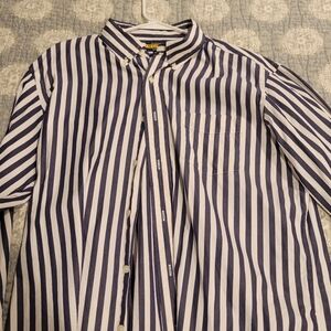 Rugby Ralph Lauren boating stripe summer shirt size 16